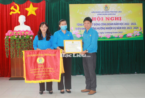Công đoàn Giáo dục Bạc Liêu: Triển khai phương hướng, nhiệm vụ năm học 2023 - 2024