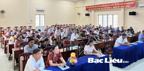Tổ chức nhiều hội nghị tuyên truyền chuẩn tiếp cận pháp luật tại các xã điểm năm 2023
