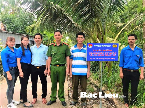 Hiệu quả từ mô hình “Tổ thanh niên tự quản về an ninh trật tự”