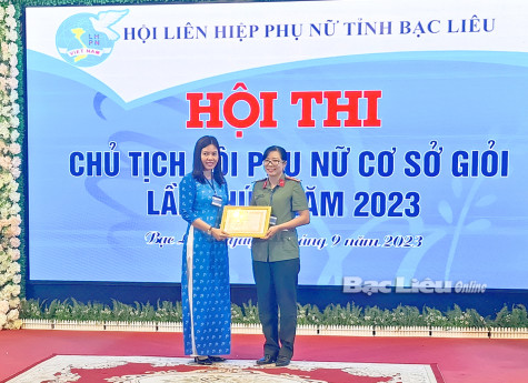Hội thi “Chủ tịch Hội Phụ nữ cơ sở giỏi”: Diễn đàn nâng cao năng lực cán bộ Hội cơ sở