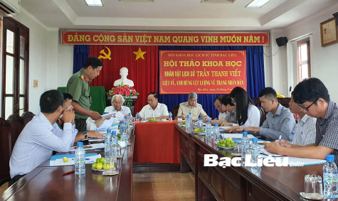 Hội thảo khoa học về liệt sĩ, Anh hùng lực lượng vũ trang nhân dân - Trần Thanh Viết