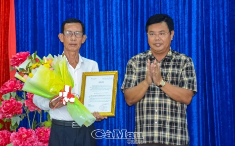 Ông Huỳnh Quốc Hùng nhận nhiệm vụ Chủ tịch Hội Nông dân tỉnh