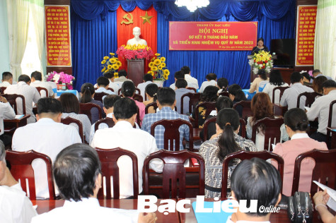 TP. Bạc Liêu: Triển khai giải pháp thực hiện đạt và vượt 22 chỉ tiêu kinh tế - xã hội năm 2023