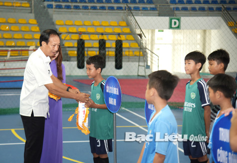 11 đội tham gia Giải bóng đá U11 tỉnh Bạc Liêu năm 2023