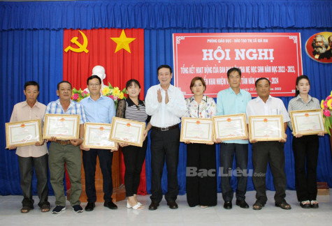 Ngành Giáo dục TX. Giá Rai: Phát huy tốt vai trò của Ban đại diện Cha mẹ học sinh