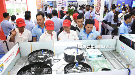 Chia sẻ kinh nghiệm nuôi tôm ứng dụng công nghệ cao cho nông dân và doanh nghiệp