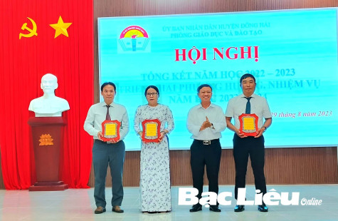 Ngành Giáo dục huyện Đông Hải: Kỳ vọng tạo đột phá trong năm học mới