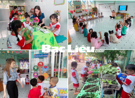 Trường mầm non Hoa Xuân: Xây dựng “Trường học hạnh phúc”, tạo môi trường học tập lý tưởng cho trẻ