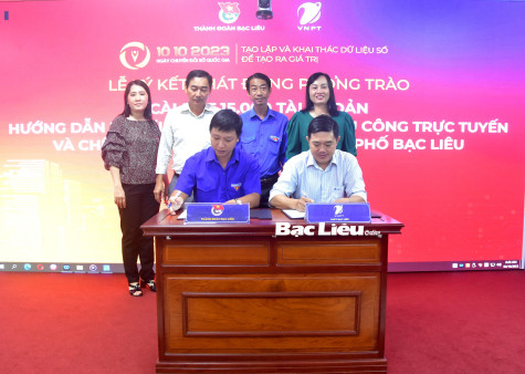 Phát động cài đặt 15.000 tài khoản, hướng dẫn người dân sử dụng dịch vụ công trực tuyến, chữ ký số