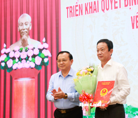 Điều động, bổ nhiệm đồng chí Tô Thành Phương làm Trưởng Ban Dân tộc và Tôn giáo tỉnh