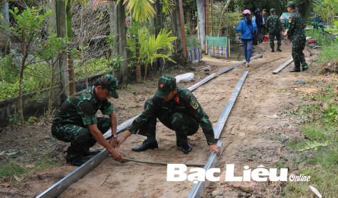 Ban CHQS huyện Hồng Dân: Làm theo lời Bác - xây dựng đơn vị vững mạnh toàn diện “mẫu mực, tiêu biểu”