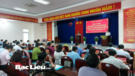Huyện Hòa Bình: Xây dựng NTM theo hướng “Toàn diện, đi vào chiều sâu và bền vững”