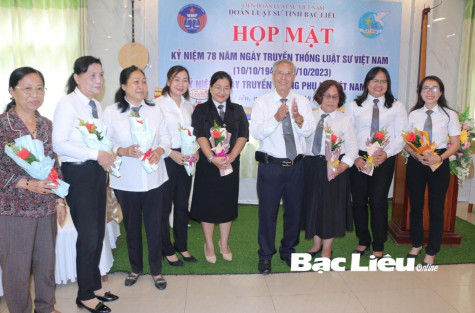 Họp mặt kỷ niệm 78 năm Ngày truyền thống luật sư Việt Nam