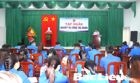 Đoàn Khối các cơ quan tỉnh: Tập huấn nghiệp vụ công tác Đoàn năm 2023