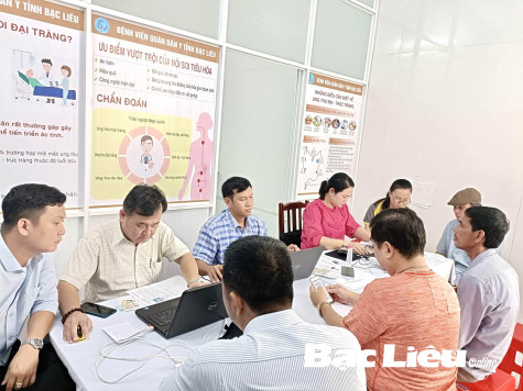 Tổ chức cấp đổi Giấy phép lái xe trực tuyến tại Bệnh viện Quân dân y tỉnh