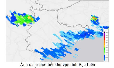 Xuất hiện vùng áp thấp và mưa dông, lốc xoáy, gió giật mạnh trên biển Bạc Liêu: Người dân cần chủ động đề phòng