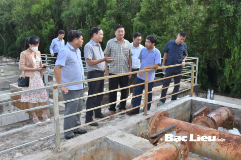 Toàn tỉnh hiện có 116 công trình hệ thống cấp nước tập trung