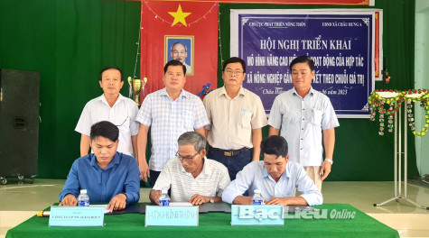 Liên kết tiêu thụ nông sản để nông nghiệp phát triển bền vững