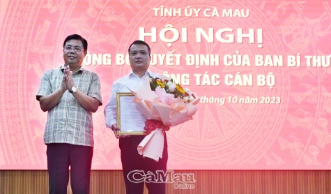 Đồng chí Lê Tuấn Hải được chỉ định tham gia Ban Chấp hành Đảng bộ tỉnh