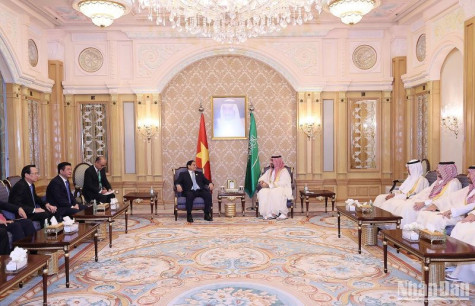 Mong muốn Saudi Arabia đồng hành cùng phát triển trong phát triển đất nước