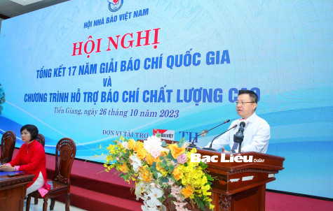 Hội Nhà báo Việt Nam: Tổng kết 17 năm Giải Báo chí quốc gia