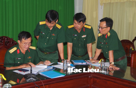 Quân khu 9: Kiểm tra công tác chuẩn bị diễn tập khu vực phòng thủ tỉnh Bạc Liêu năm 2023