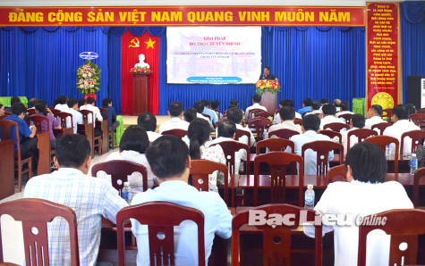 Huyện Vĩnh Lợi: Đẩy mạnh thực hiện chuyển đổi số