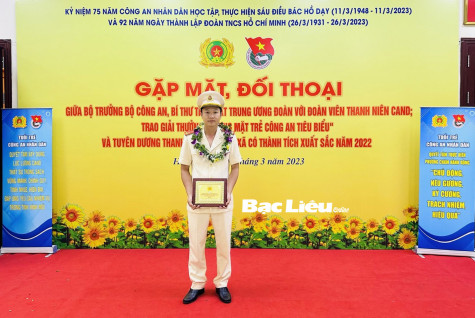 Thượng úy Lê Minh Khá: Gương sáng trong học tập và làm theo Bác