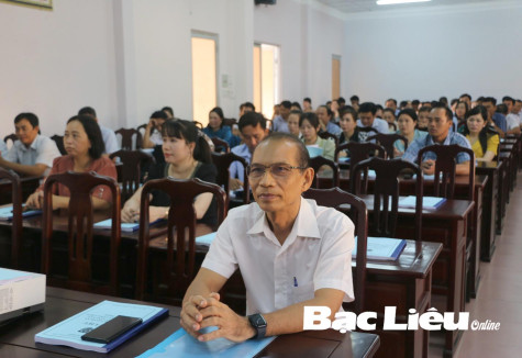 Hơn 140 cán bộ tư pháp được tập huấn nâng cao năng lực pháp luật