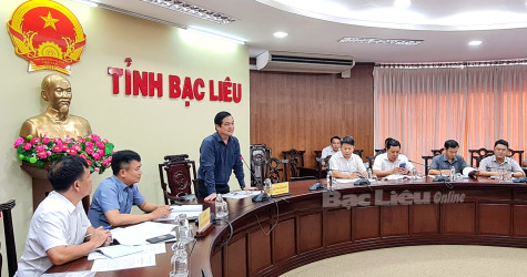 Phó Chủ tịch UBND tỉnh - Huỳnh Chí Nguyện làm việc với Ban Quản lý dự án đường Hồ Chí Minh