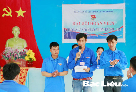 Đại hội chi đoàn địa bàn dân cư, nhiệm kỳ 2023 - 2024: Đảm bảo đúng quy định của tổ chức Đoàn