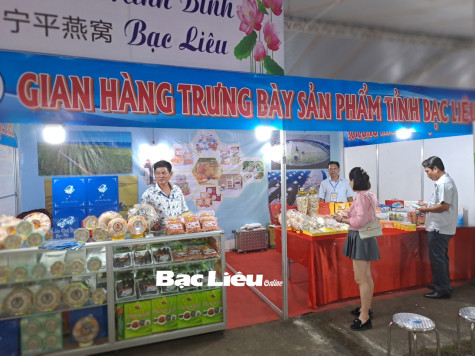 Bạc Liêu tham gia Hội chợ Thương mại quốc tế Việt - Trung tại Lào Cai