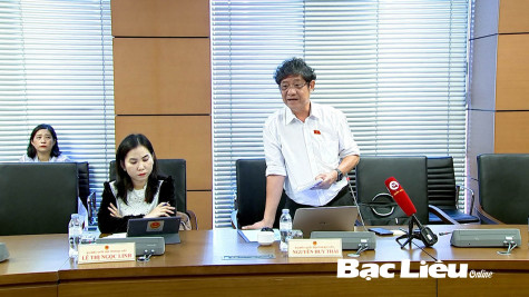 Đoàn ĐBQH tỉnh Bạc Liêu tại Kỳ họp thứ 6, Quốc hội khóa XV: Nhiều đóng góp cho các dự án Luật quan trọng