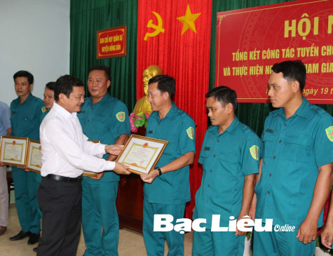 Cụm thi đua lực lượng vũ trang cấp huyện: Đột phá hoàn thành nhiệm vụ