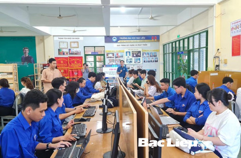 Hơn 70 cán bộ Đoàn được tập huấn sử dụng Phần mềm quản lý đoàn viên