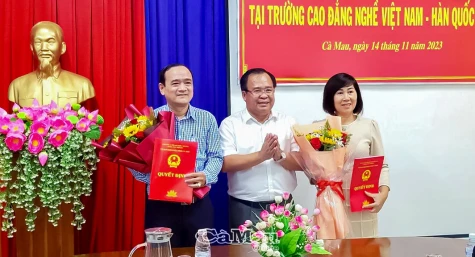 Bổ nhiệm Hiệu trưởng 2 trường cao đẳng