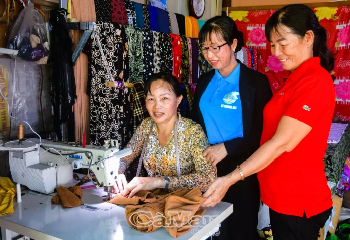 Ðồng hành giúp phụ nữ vươn lên