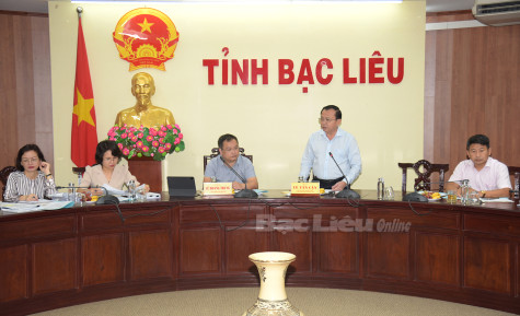 Bộ Xây dựng làm việc với Bạc Liêu về kết quả phát triển đô thị