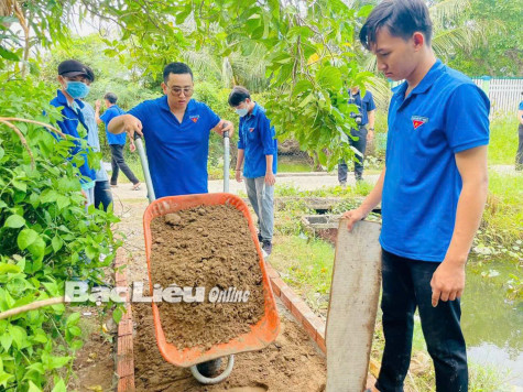 Đoàn viên - thanh niên TP. Bạc Liêu: ​Chung sức vì cộng đồng