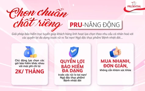 Prudential Việt Nam lần đầu ra mắt mô hình "Shop bảo hiểm đồng giá" với mức phí chỉ từ 2.000 đồng/tháng