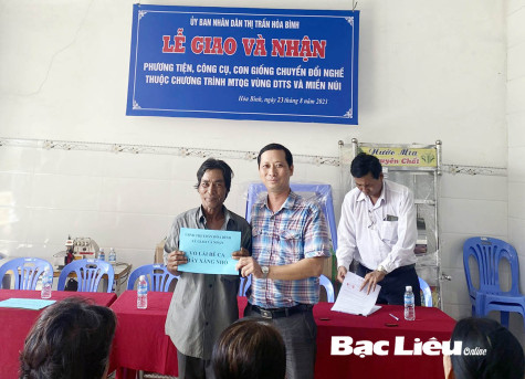 Thị trấn Hòa Bình: Quan tâm chăm lo hộ nghèo