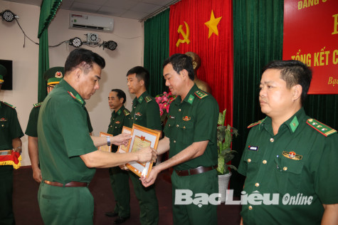 Hoàn thành tốt các mặt công tác biên phòng năm 2023