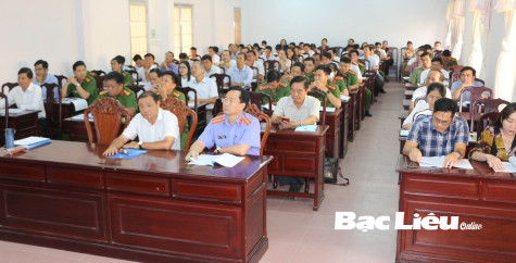 Bồi dưỡng kiến thức pháp luật giám định tư pháp cho cán bộ, công chức trên địa bàn tỉnh