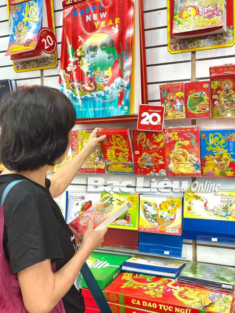 Trầm lắng thị trường lịch Tết
