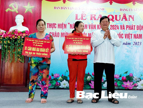 Huyện Hòa Bình:  Phát huy vai trò của Mặt trận Tổ quốc trong công tác giảm nghèo