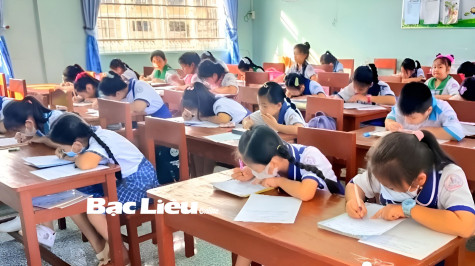 Huyện Đông Hải: Ấn tượng Hội thi Viết chữ đẹp