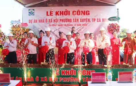 Khởi công Dự án nhà ở xã hội phường Tân Xuyên