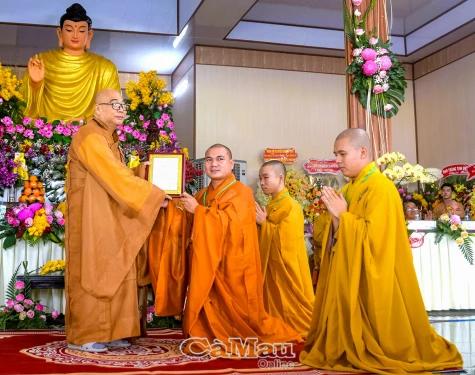 Đại đức Thích Nhuận Trí nhận nhiệm vụ Trụ trì chùa Phật cổ Thiền Lâm