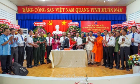 Ông Lê Hoàng Kiệt tái đắc cử Chủ tịch Hội Hữu nghị Việt Nam - Campuchia tỉnh