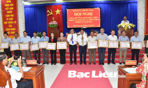 Phước Long: Đạt 28/38 chỉ tiêu của 9 tiêu chí huyện nông thôn mới nâng cao